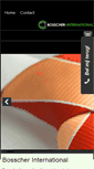 Mobile Screenshot of bosscher-international.com